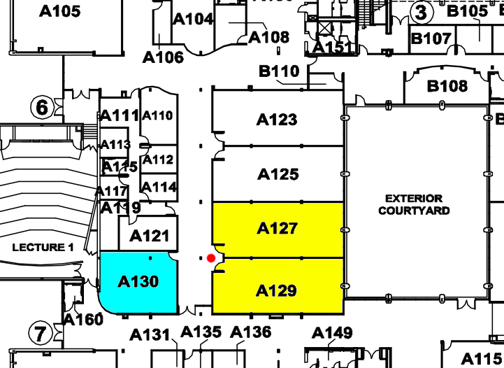 partial first-floor map